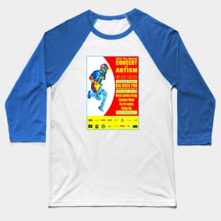 2022 15th Annual Concert for Autism Big Rock Pub Kick-Off Event T-shirt Baseball T-Shirt